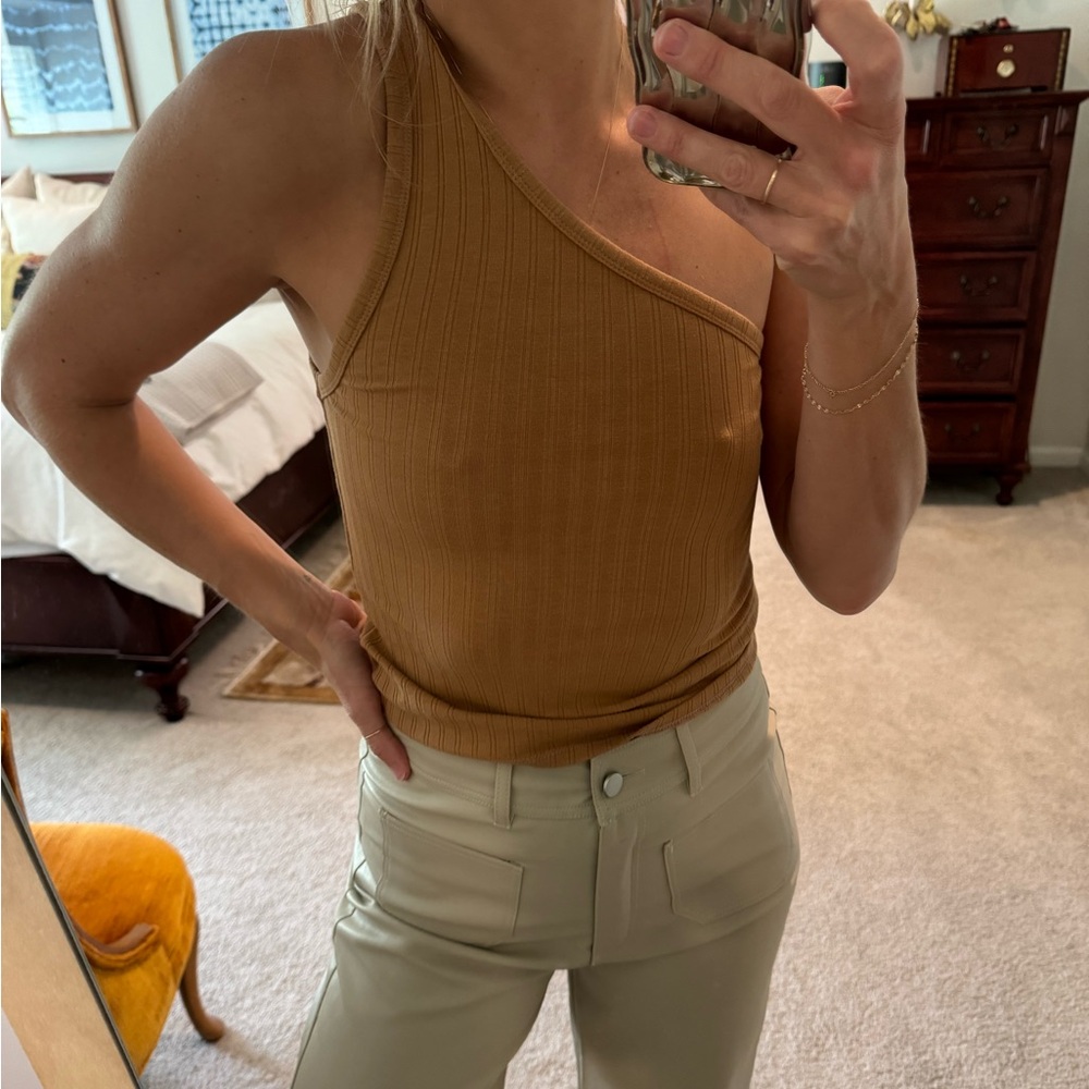 American Eagle one shoulder top